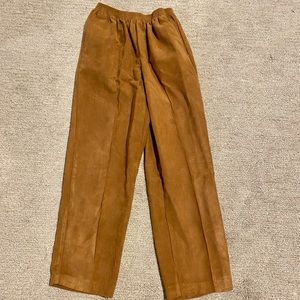 Vintage suede pants